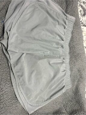 Nike Light Gray Dri‑Fit Athletic Shorts